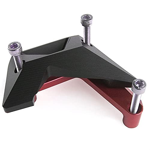 Materiale: alluminio CNC UOPLOM Destro Motore GUASTO GUASTO Slider Slider STATOR Protector Protector Crash Pad Fit per Kawasaki Z900 Z1000 2010-2017 (Color : Red)