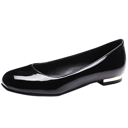 SJJH, Sandali con Zeppa Donna, Nero (Nero ), 34 EU...