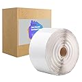 Rvhouse RV Roof Tape 4” x 23 Ft Butyl Extra Thick Sealant Repair Tape Weatherproof for RV Roofing Camper Trailer Boat Truck Motorhome Color White (RRT10107W)
