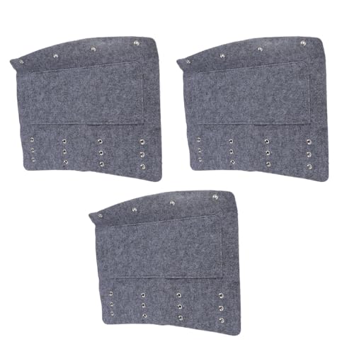 Alfcarpetas para escalones de RV Dilwe de fieltro gris para entrada