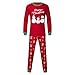 Produktbild BaZhaHei Weihnachten Kinder Kinder Cartoon Schneemann Langarm Winter Warm Top + Hosen Weihnachten Familie Kleidung Schlafanzug Pyjama Outfits Nachtwäsche Set