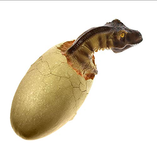 NCDFH Hatching Dino Ei Statue Era Predator Velociraptor Ausbrechen aus Ei Baby Dinosaurier Figur Hatchling Skulptur – Bild 3