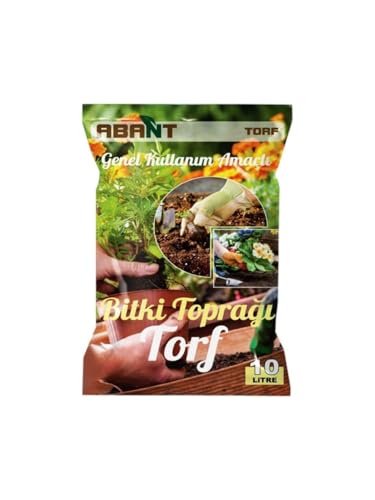 Abant Torf Soil Fertilizer For Agriculture 10 Liters Turkish