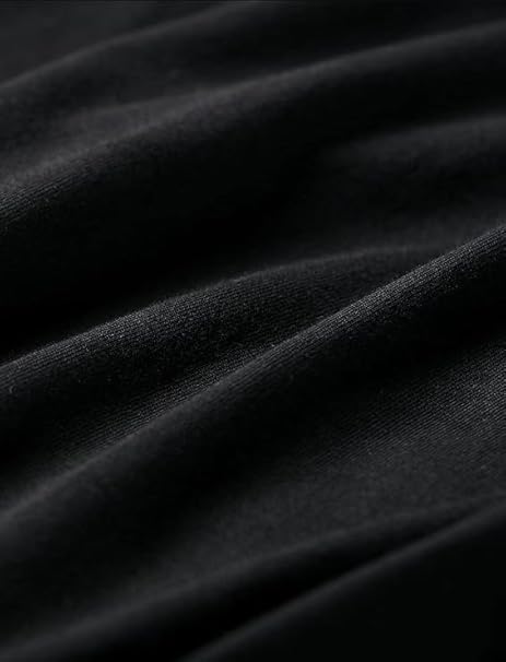 Image of Darkbuck Oversized T-Shirt for Men and Women Drop Shoulder Loose Baggy Fit Unisex Cotton Black Tshirt Rapper Travis Scott