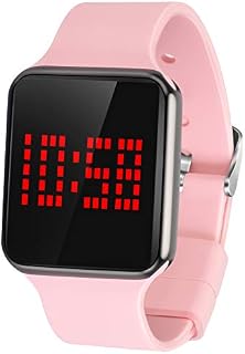 WUTAN Watches for Girls Digital LED Sport Wrist Watch Girl Fashion Waterproof Wrist