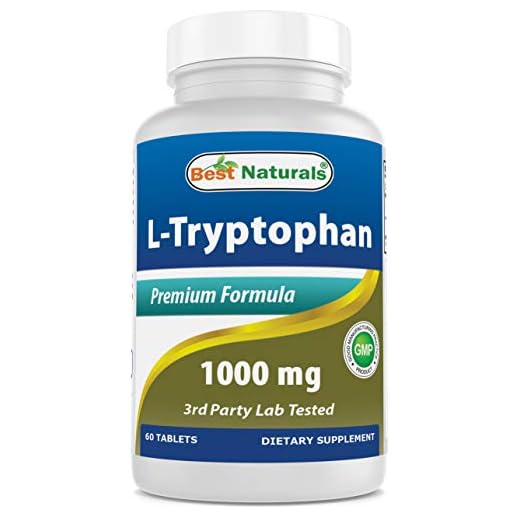 Best Naturals L-Tryptophan 1000mg Tablets