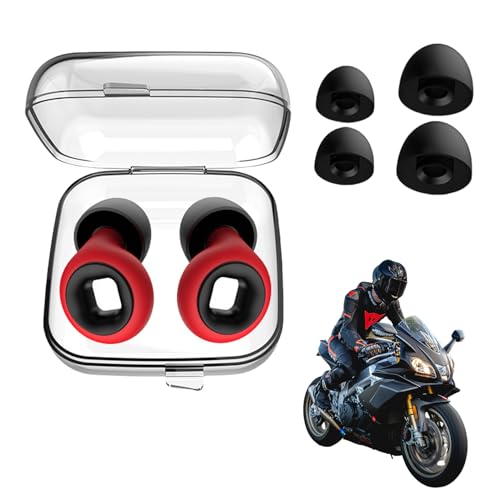 Artvive Lot de 2 paires de bouchons d'oreilles avec 2