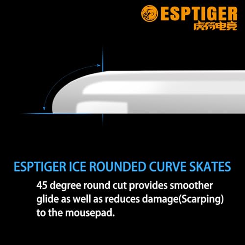 ESPTIGER Gaming Mouse Skates ICE - V2 Skates DIY Dots Universal All Models Replacement Mouse Feet 2.