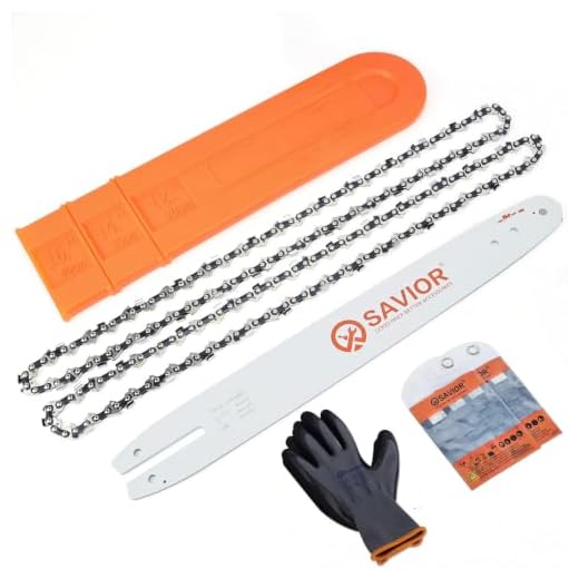 Savior 16" Chainsaw Bar and Chain Combo 3/8"LP .050" 55DL for Stihl MS170