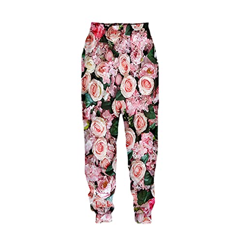 Pantalon de sport floral 3D pour bouger sans contrainte au quotidien