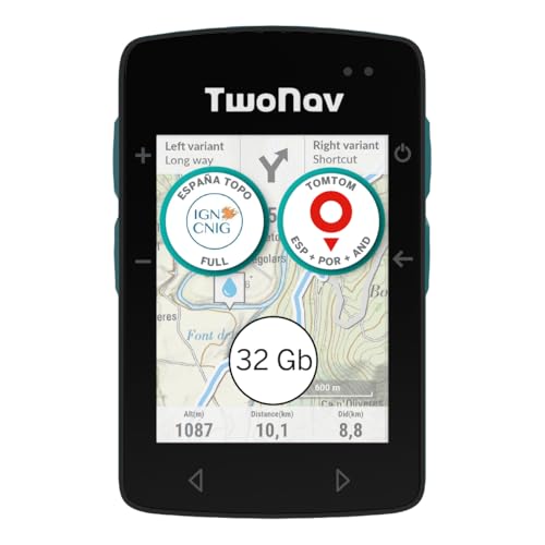 TwoNav Roc + Mappa Spagna Topo Completo, GPS con Display
