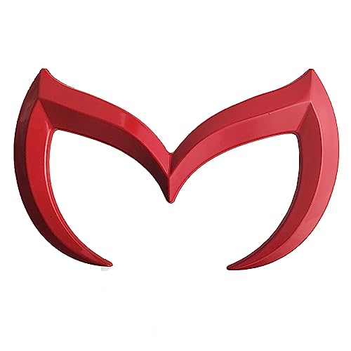 Emblema Evil M badge de metal rojo universal calcomanía tuning para coche y camioneta