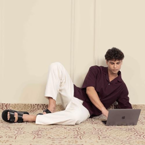 Image of Aatman Men's Half Sleeve | Casual | Box Fit | Cuban Collar Shirt