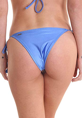 Calcinha Biquíni Avulso Lacinho Orquídea - Azul - GG