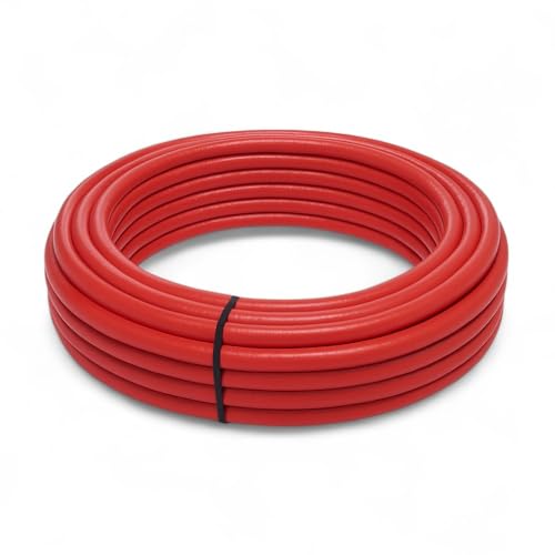 HM | Tubo Multistrato Coibentato | 20mm x 25MT, Rosso,