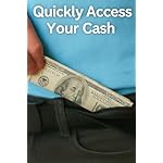 Security Money Belt with Hidden Money Pocket - Nylon Tactical Belt for Men & Women with Nonmetalic Buckle - Security Money Belt for Valuables, Cash, Passport - Cashsafe Anti-Theft Wallet Size Medium - Image 5