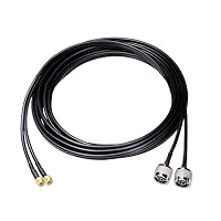 BATLINK MAO5GV1-4 4x4 MIMO Marine Grade (IP66) 5G Antenne inkl. 2.5m Kabel - 9dBi Leistungsgewinn, für 5G und LTE geeignet, Multiband Rundstrahlantenne, Außenantenne (Weiß) – Ansicht 7