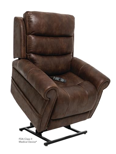 Generic Pride Tranquil 2 VivaLift Collection PLR935LT Large Tall Power Reclining Lift Chair (Brown)