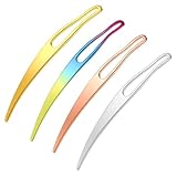 LXUEJIE 4 Pcs Sisterlock Retighten Tool, Dreadlock Crochet Needle Lightweight Interlocking Tool Dreadlocks Kit Loc Crochet Needle for Hair Extensions Styling Loc Maintenance