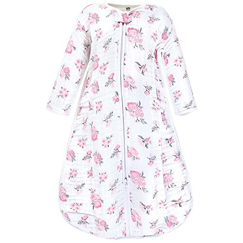 Image of Hudson Baby Unisex Baby Long Sleeve Muslin Sleeping Bag, Wearable Blanket, Sleep Sack
