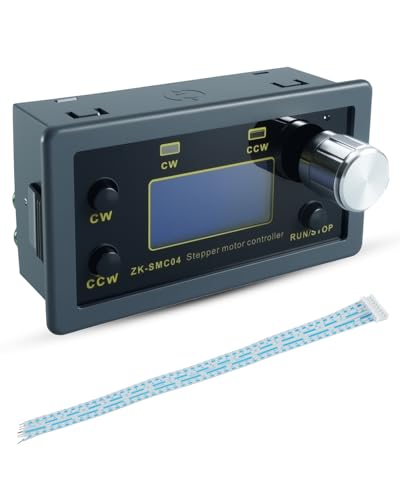 Stepper Motor Driver Controller Fit for Nema 17/23/34, 6.6A DC 10-30V, TTL Serial Communication