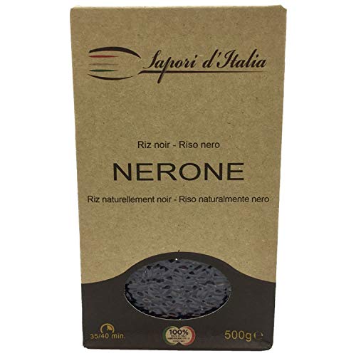 Arroz negro Nerone Italia caja 500g