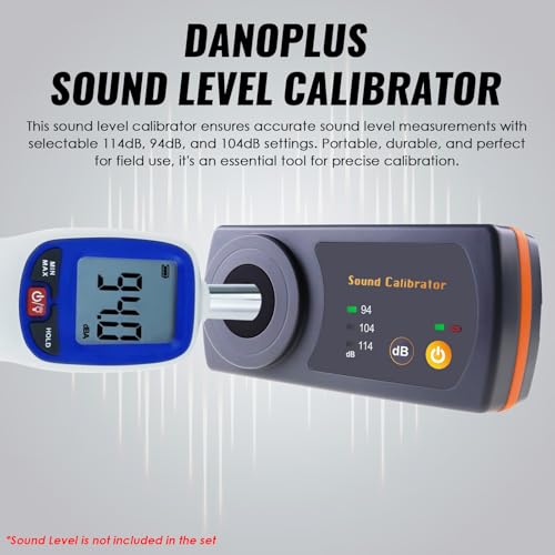 Klang Meter Dezibel Niveau Kalibrator Kalibrierung 114dB / 94dB / 104dB Kalibrierung Niveau für Schallpegelmesser