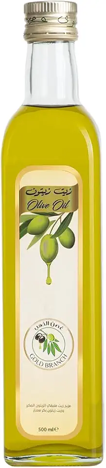 Al Jouf Gold Ghosn Olive Oil, 500 ml - Square Pack