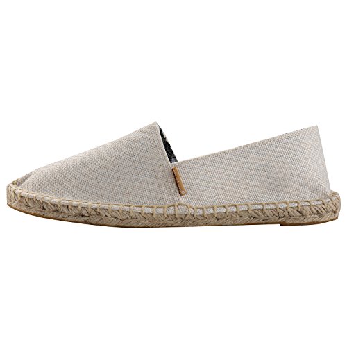 Alexis Leroy Men's Fashion Casual Canvas Slip on Flat Espadrilles2