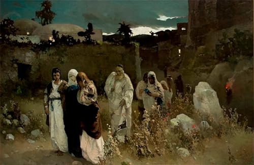 Wall art peintures Kotarbinsky Marie au tombeau impression HD