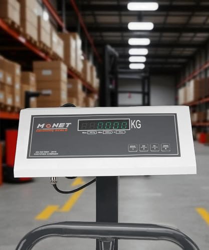 Image of MONET Weighing Scale | For Industrial And Commercial Use | Size 16 * 16 inches | Weight Limit 150kg