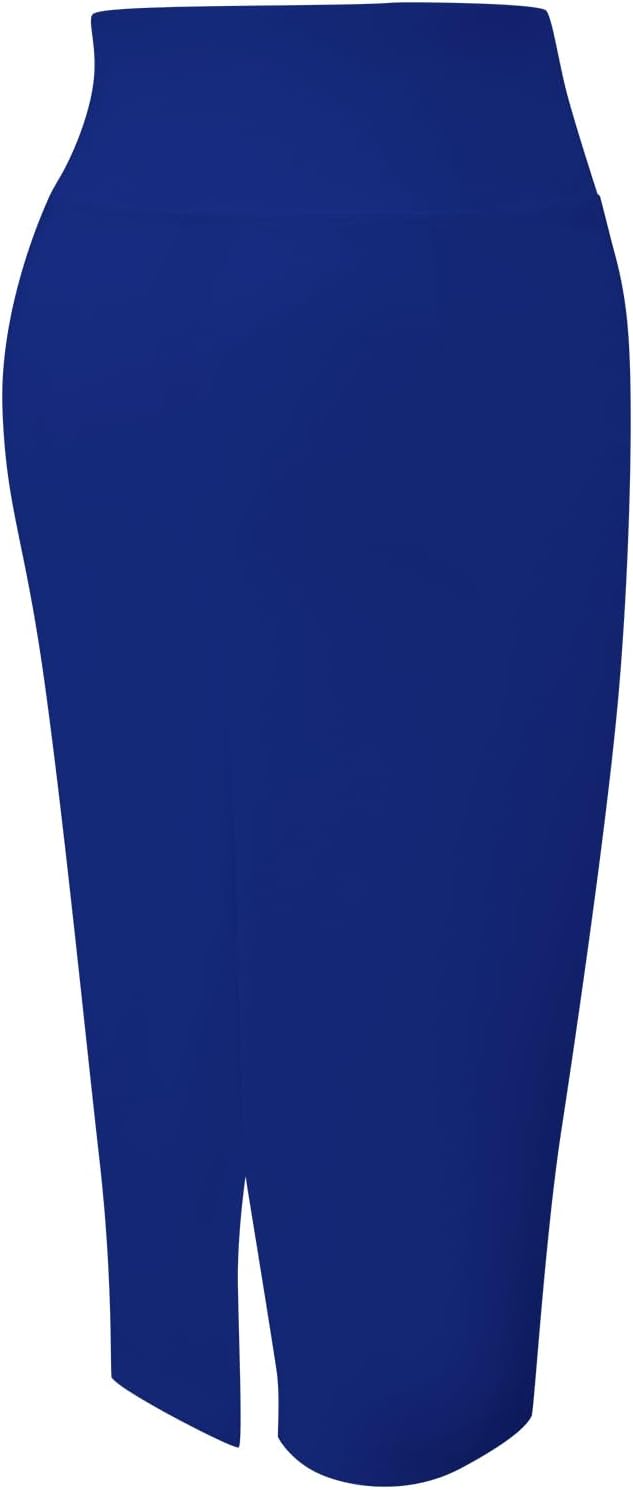 Tapata Women's Office Work Pencil Skirt Stretch High Waist Below Knee Bodycon for Business Casual - Image 4