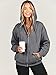 ANRABESS Womens Zip Up Hoodies Long Sleeve Oversized Sweatshirts Fleece Y2K Jacket Pockets 2025 Fall Outfits Fashion Clothes Dark Grey Small