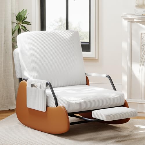 Furniliving Modern Glider Rocking Chair