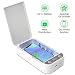 Produktbild UV Handy Sterilisator Smartphone Desinfektionsgerät UV Smartphone Sterilisator Box Handy Reiniger UV Handy Desinfektionsmittel mit Aromatherapie Funktion für iOS Android Handy Kopfhörer Kreditkarte
