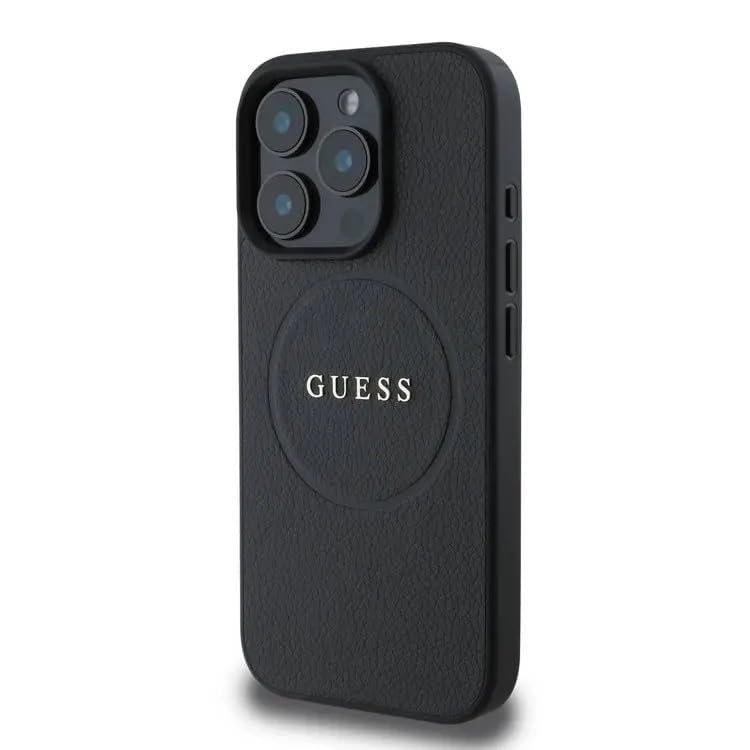 Image secondaire de Coque Rigide MagSafe CG Mobile pour iPhone 16 Pro Max - Noir avec Anneau Doré