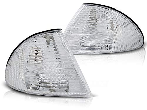 Clignotants avant pour BMW E46 1998-2001 look chrome pour trajets quotidiens