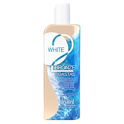 Devoted Creations White 2 Bronze Coastal Blue Hued Tan Enhancer 251 ml (Pack of 1)