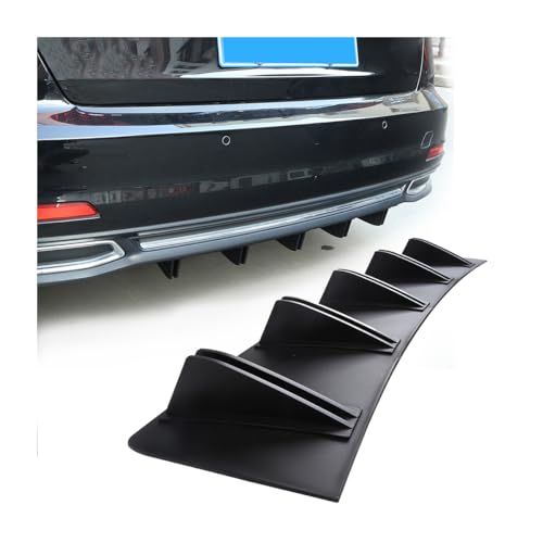 CGEAMDY Heckstoßstange Haifischflosse Diffusor Heckstoßstange Shark Diffusor Spoiler Universal Heckspoiler Shark Fin Auto Heckspoiler Spoiler Lippe Heckstoßstange