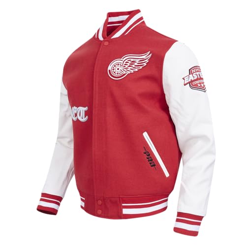 Image of Pro Standard Mens NHL Old English Varsity Jacket