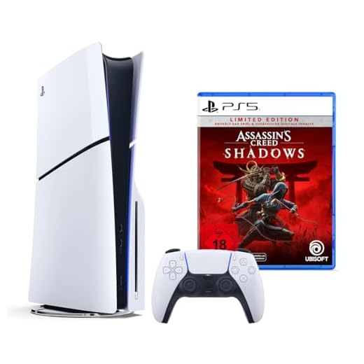 Playstation 5 Standard Konsole (Slim) + Assassin's Creed Shadows - Limited Edition (exklusiv bei Amazon)
