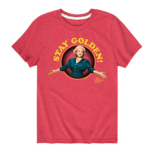 HYBRID APPAREL - Golden Girls - Stay Golden - Toddler and Youth Short Sleeve Graphic T-Shirt