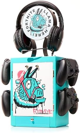 Numskull Offizieller Fortnite Gaming-Schrank Controller-Halter & ...