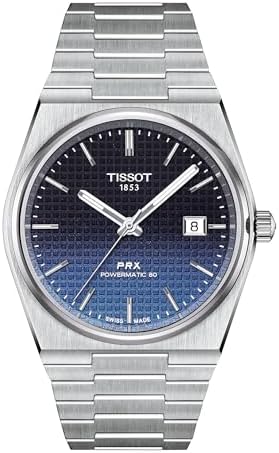 TISSOT(ティソ) 正規輸入品 PRX 腕時計 40mm ブラック文字盤 T1374071105101