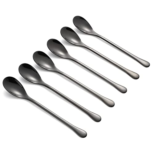 Coffee Spoons Set of 6 Small Stainless Steel Tea Spoons Dessert Spoon Espresso Spoon