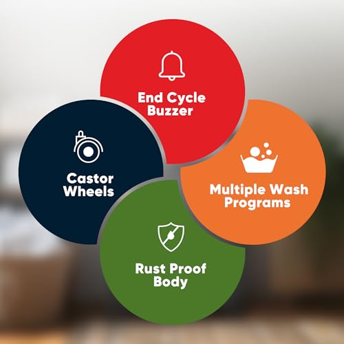 Image of SHARP 8.0 kg, 5 star Semi-Automatic Top Loading Washing Machine with Quadroniq Pulsator, Wave Dry Ring, 300 RPM (ES-SD80NB-TS, Steel Grey, Pure Wave+)