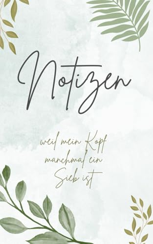 Notizbuch: Ein Notizbuch um das Chaos im Kopf zu sortieren, mit Geburtstagsplaner, Jahreskalender und To-Do Listen. Genuegend Pl