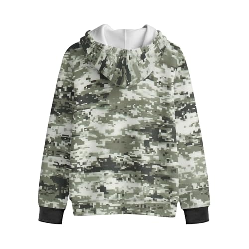 Boys Zip Up Hoodie Cozy Lightweight Kids Long Sleeve Hooded Athletic Sweatshirt for Sports and Daily Wear S-XL3