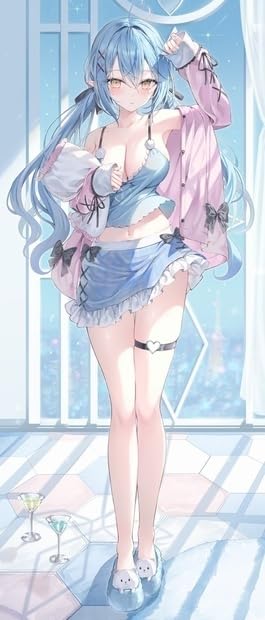 Amazon.co.jp: （）雪花ラミィ 等身大タペストリー 部屋着ラミィ