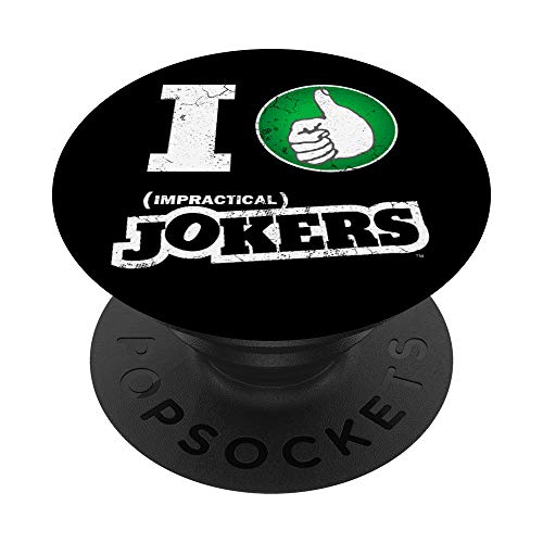 Impractical Jokers Thumbs Up Long Sleeve T-Shirt PopSockets PopGrip: Swappable Grip for Phones & Tablets